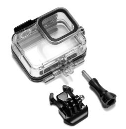 For Gopro 8 Waterproof Housing Case Diving 60M Cover Protective Shell Underwater Box For Go pro Hero 8 Black Camera Accessories