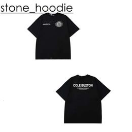 Cole Buxton 2024 Designer Summer Men's T-shirts Streetwear Letter Printed Cole Casual Fashion Short Sleeve Men Women Cole Buxton T Shirt European Size S-2XL 7472