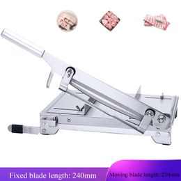 Commercial Frozen Meat Slicer Bone Cutting Machine Minced Lamb Bone Meat Cutter Chicken Duck Fish Ribs Lamb Tools