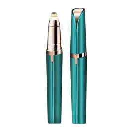 Electric Eyebrow Trimmer Eyebrow Trimmer Trimmer Battery Model No Skin Damage Lipstick Shaped Eyebrow Trimmer Battery Model