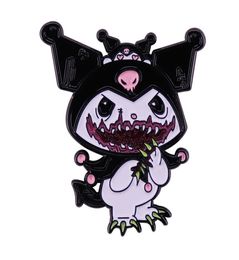 Japanese Animation Demon Brooch Fantasy Magic Badge Movie Inspired Enamel Pin Fun Clothes Backpack Accessories Fashion Jewelry7817615