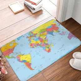 Carpets Retro Non-Slip Carpet Menu Doormat Living Room Kitchen Mat Welcome Home Rug