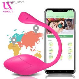 Other Health Beauty Items Bluetooth application vibrator for wireless remote control of female false penis female G-spot vibration love toy Y240402