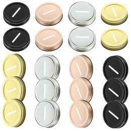 Storage Bottles 20 Pcs Wide Mouth Jar Lids Mason Piggy Bank Regular Sealing Canning Covers Glass Cock Cup Leakproof Practical