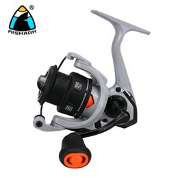 Smooth Casting HISHARK Fishing Reel with 52 1 Gear Ratio Ultralight Design and Shallow Line Cup Ideal for Lure 240312