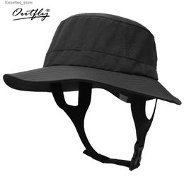 Wide Brim Hats Bucket Hats Beach Surf C Breathable Waterproof Sun protection Sun Hat UPF50+ Summer Outdoor Fishing Man and Woman Bucket hat Water Sport L240402