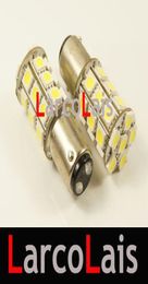 10pcs White 27 LED 1157 BAY15D 5050 Car Turn Brake Reverse Tail Singal Indicator Light Bulb Lamp8729754