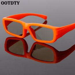 OOTDTY Children Size Circular Polarised Passive 3D Glasses For Real D 3D TV Cinema Movie