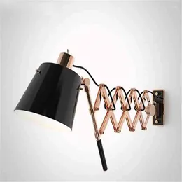 Wall Lamp Post-modern Nordic Creative Art Personality Design Decorative Dining Room Sconce Retractable Adjustable