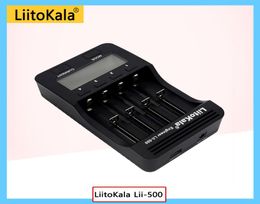 LiitoKala charger lii500 lii500S lii600 LCD 37V 12V 18650 26650 16340 14500 10440 18500 20700B 21700 Battery Charger with scr8550021