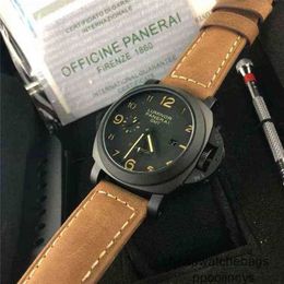 Paneraiss Automatic Men Watches Paneraiss Mens Watch LUMINOR Series Luminor Automatic 6f0u Waterproof Wristwatches Stainless steel Automatic High Quality WNNSU