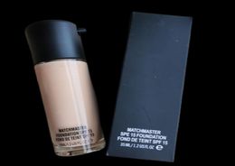 Brand cosmetic 6 color liquid foundation SPF15 NC15 NC20 NC25 NC30 NC35 NC40 35ml Concealer highlighter Brighten makeup7418839