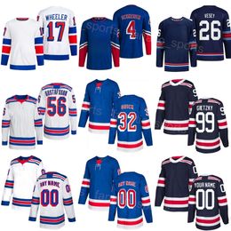 Stadium Series 2024 Hockey 56 Erik Gustafsson Jersey 32 Jonathan Quick 26 Jimmy Vesey 17 Blake Wheeler 4 Braden Schneider 50 Will Cuylle 99 Wayne Gretzky Reverse