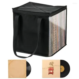 Storage Bags Record Bag Holds Up Case LP Holder Organiser Hand Protective With Clear Windows