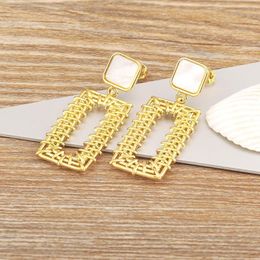 Stud Earrings Nidin Creative Design Arrival Korean Statement Drop For Women Geometric Female Ear Jewellery Party Gift