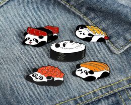 Enamel Brooches Pin for Women Fashion Dress Coat Shirt Demin Metal Funny Brooch Pins Badges Promotion Gift 2021 New Design Sushi P4068133