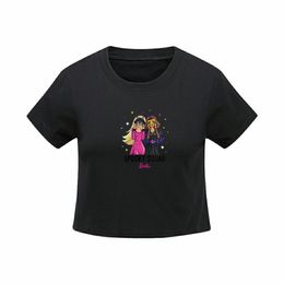 Designer Top Kobiety Designerskie koszule dla damskich barbie zbiornik barbie crop top z bawełny bawełniane s-xl t-shirt t-koszulka graficzna koszulka Tshirt T-shirt TOP TOP