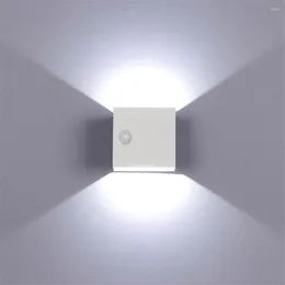 Wall Lamp 7W Bedroom Sconce Waterproof Home Lighting Motion Sensor Stairs Garden Light Courtyard