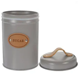 Storage Bottles Portable Jar Jars Coffee Beans Container Iron Dusting Handheld Tea Canister