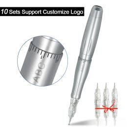 Machine Bmx Permanent Makeup Hine Dermografo Micropigmentation Device for Eyebrow Lips Tattoo Pen for Brows with Needle Lw002