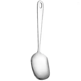 Spoons Rice Spoon Little Kitchen Scoop Soup Metal Multifunctional Serving Stainless Steel Portion Control Supplies