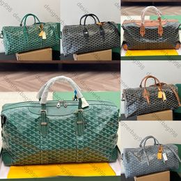 Designer de alta qualidade Duffle Bag Men Mulheres Moda Bag Flores Velhas de Grande Capacidade Zíper aberto e fechado Bolsa esportiva de viagem de couro de lona