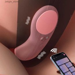 Other Health Beauty Items Bluetooth application wearable vibrator female clitoral stimulator underwear vibration adult masturbation toy Y240402
