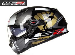 LS2 FF396 glass fiber helmet full face motorcycle helmet dual lens with airbag bike helmets ECE Capacete motoqueiro casque moto6366826