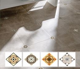 Home Creative Country Style Decor PVC Living Room Floor Tiles Stickers Occlusion Decoration Stickers Bathroom Diagonal stickers4330114