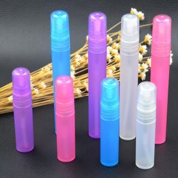 Spot 5ml10ml15ml plastic pocket perfume pen hand sanitizer bottle pp frosted perfume spray pen bottle