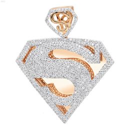 Factory Custom Cartoon Hip Hop Photo Moissanite Diamanti a pendente Iced come un regalo per gli uomini