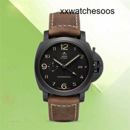 Men Sports Watch Panerais Luminor Automatic Movement Outdoor High End Youth Blue Handsome Table Super