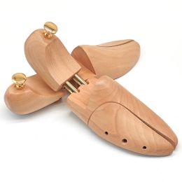 Trees pine solid wooden shoes hold adjustable leather shoes shape blank deformation last expansion of shoes tree