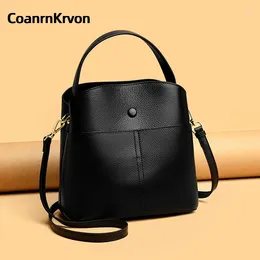 Shoulder Bags Simple Atmosphere Bucket Bag Ladies Handbag Shopping Fashion Women's Single Crossbody Designer Style