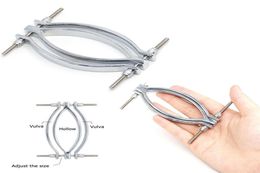 Metal Expansion Vaginal Dilator Clitoral Clamp Adult Anal Speculum Tool Sex Toys For Woman Vaginal Dilator Adult Product 6 SH190731375692