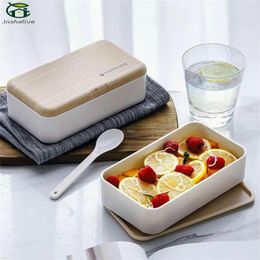 Dinnerware Save Time Microwaveable Double Layer Lunch Box Convenient Fashion Bulk Container Compartment Bento Safety