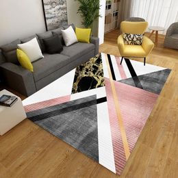 Carpets 60x90cm 3D Pattern Jacquard Crystal Velvet Carpet Mechanical Wash Floor Mats Water Absorption Quick Drying Rug Living Room