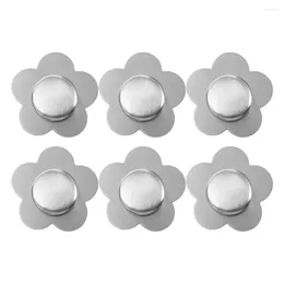 Table Mats 6 Pcs Magnetic Tablecloth Pendant Flower Magnets Fixing Clips For Curtain