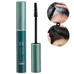 Temporary Hair Color Brush DIY Hair Color Wax Mascara Dye Cream One-time White Grey Hair Cover Up