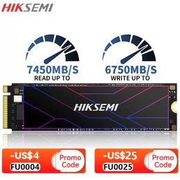 HIKSEMI SSD 2TB 1TB 512GB SSD M2 NVMe PCIe 4.0 X4 M.2 2280 NVMe Drive Internal Solid State Disk for PS5 Desktop Free shipping