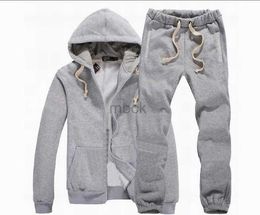 Men's Tracksuits mens tracksuit NEW Football small horse Sets track suit mens Men Zipper jackets sportswear sweat gym suits 240314