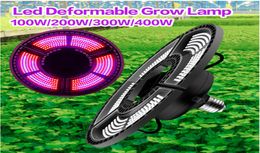 E27 Led Grow Lights E26 Growing Box Phyto Lamp 400W High Power Leds Full Spectrum Indoor Lighting Bulb AC100277V Hydroponics Plan6209447