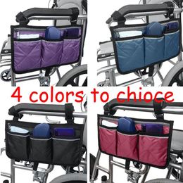 Storage Bags 1PCS Electric Scooter Wheelchair Armrest Side Bag Seat Portable Pocket Folding Chair Organiser