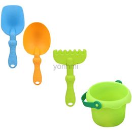 Sand Play Water Fun 1 Set Kids Sand Toy Beach Pail Bucket Kids Beach Spade Sand Shovels Toy Beach Sand Toy for Children 240402