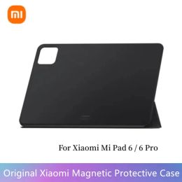 Control Original Xiaomi MI Pad 6 / 6 Pro Magnetic Protective Case Adsorption 11" Tablet Flip Shell Protectiv Case For xiaomi pad 6 pro