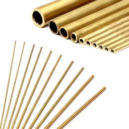 Brass Tubes Diameter 2/3/4/5/6/7/8/9/10/12mm Length 300mm Long 0.5mm Wall Brass Pipe Brass Tube Modelmaking Rod Cutting Tool