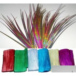 Party Decoration Christmas And Halloween Home Outdoor Holiday Materials Pvc Laser Onion Grass 2209208403282 Drop Delivery Dh6We