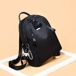 School Bags Women's 2024 Fashion Handbags Aesthetic Backpacks Designer Luxury Large Capacity Commuter Shoulder Bag