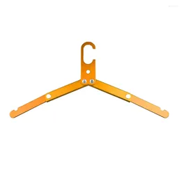 Hangers Foldable Clothes Hanger Metal Outdoor Camping Hiking Backpacking