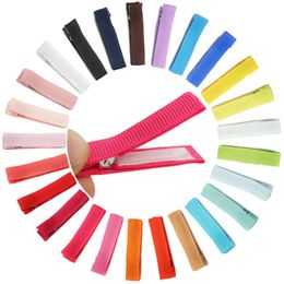 40PCS 1.8" Fully Lined DIY Alligator Hair Clips Hair Barrettes for Fine Hair Infants Baby Girls Toddlers Kids In Pairs